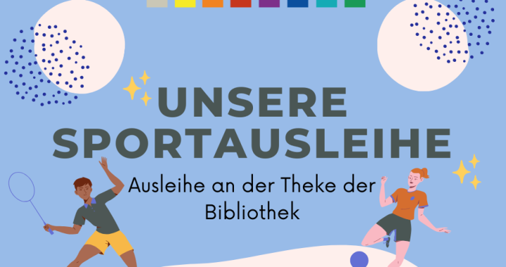 Neu am Campus: Die „Sportkiste“ – Kostenlos Sportgeräte ausleihen!